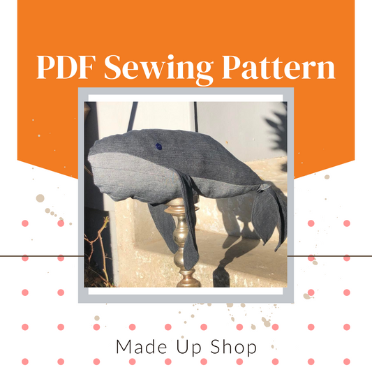 Denim Whale Sewing Pattern